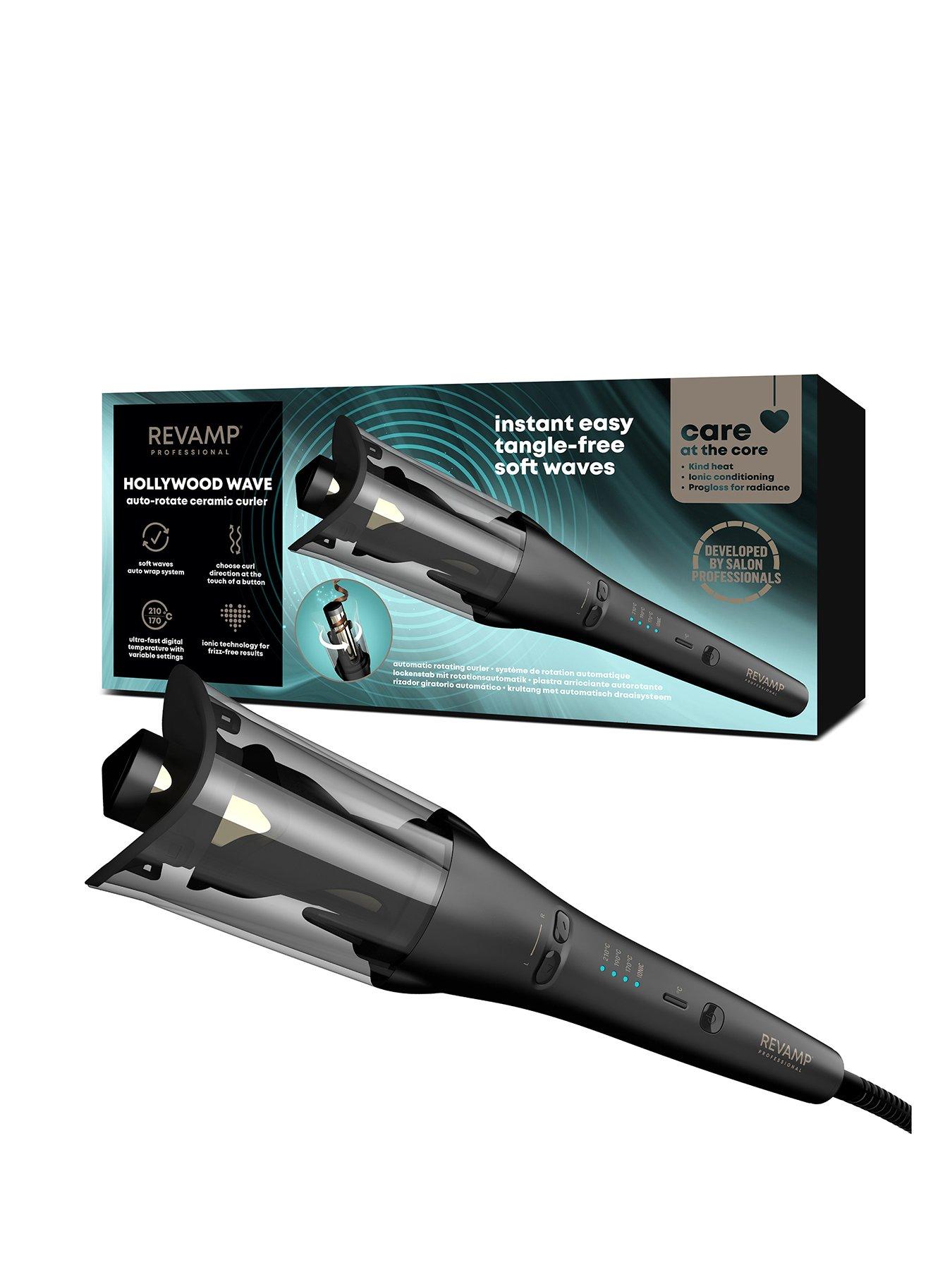 Image 1 of 7 of Revamp Hollywood Wave, Curl &amp; Advanced Shine Automatic Rotating Curler