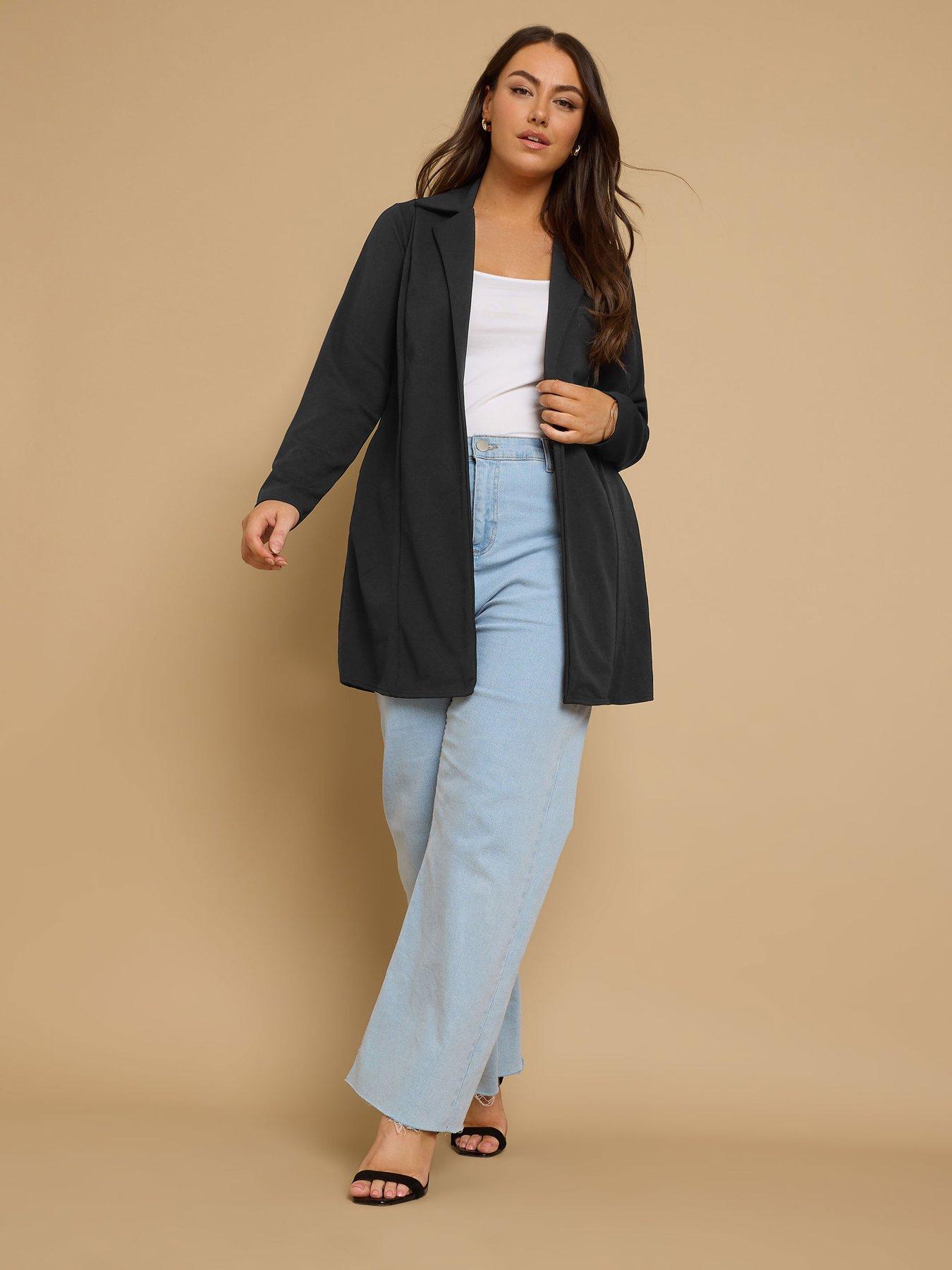 Image 3 of 4 of Yours Blazer - Black