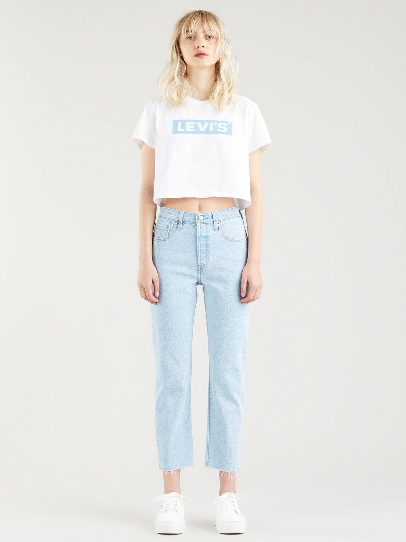 501® Crop Jeans - Blue