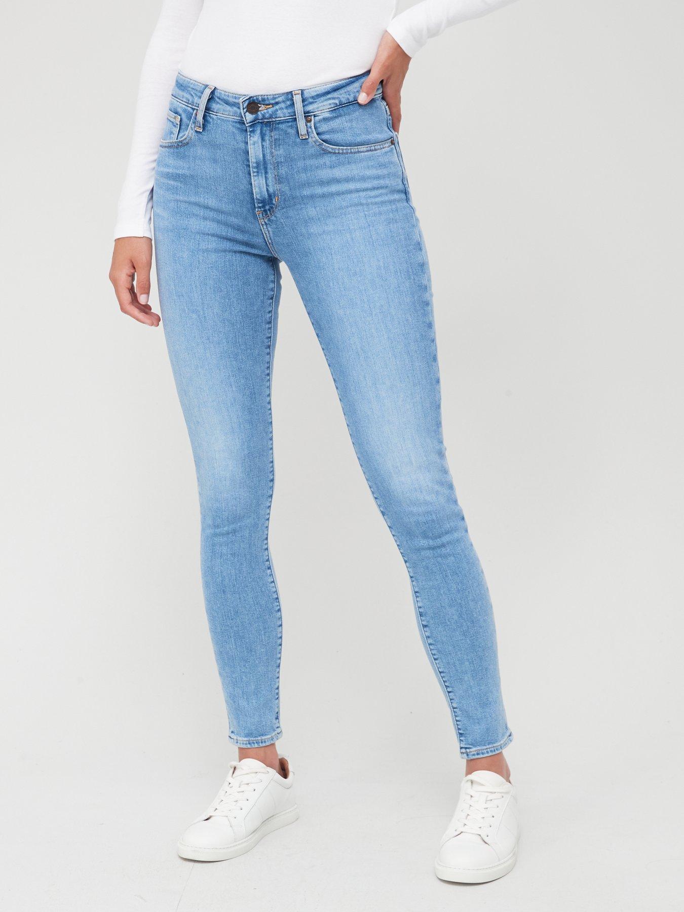 Levi's Mile High Super Skinny Jean Naples Stone Littlewoods