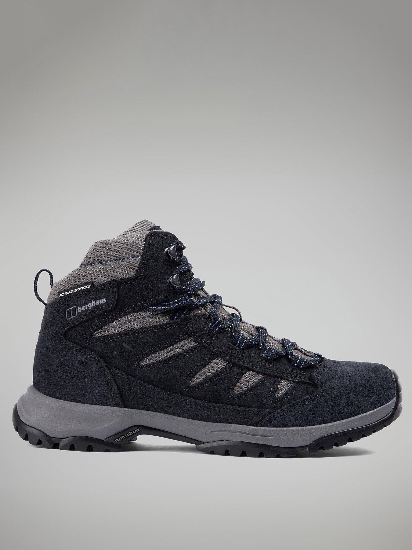 Navy walking outlet boots