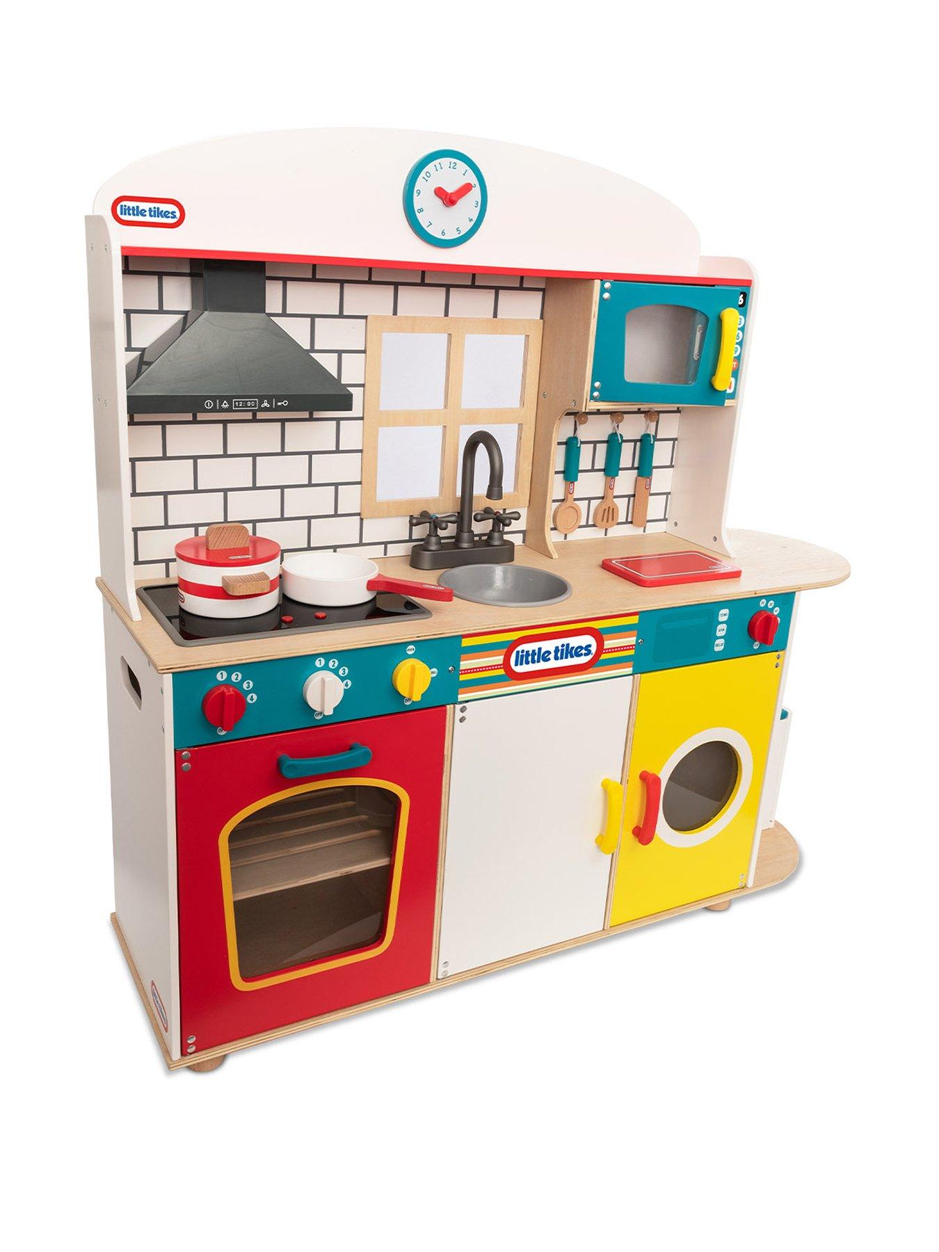 Little Tikes Wooden Deluxe Kitchen littlewoods