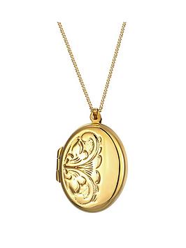 love-gold-9ct-rolled-gold-oval-locket-pendant-necklace
