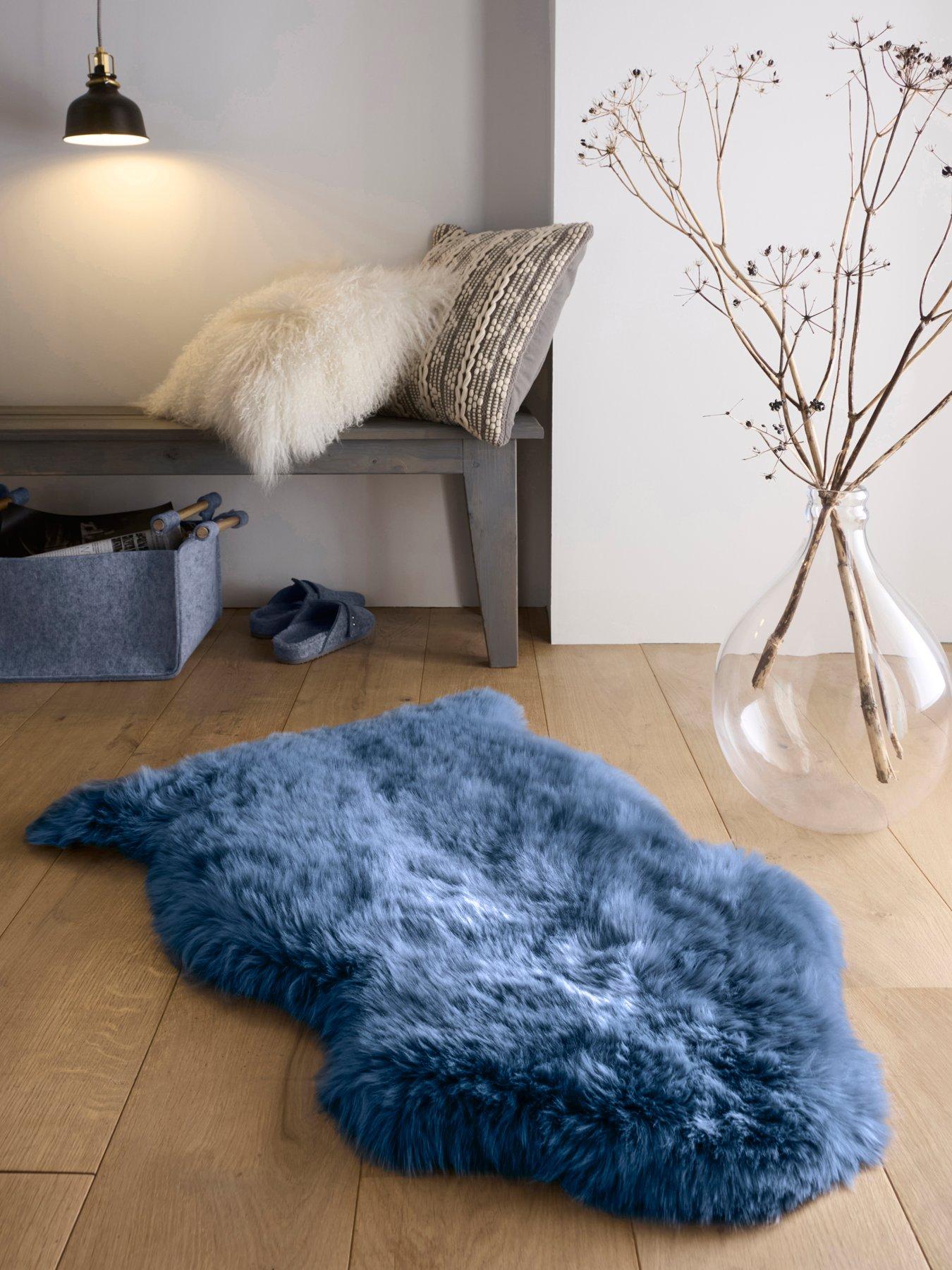 The Very Collection Genuine Sheepskin Wool Rug - Single