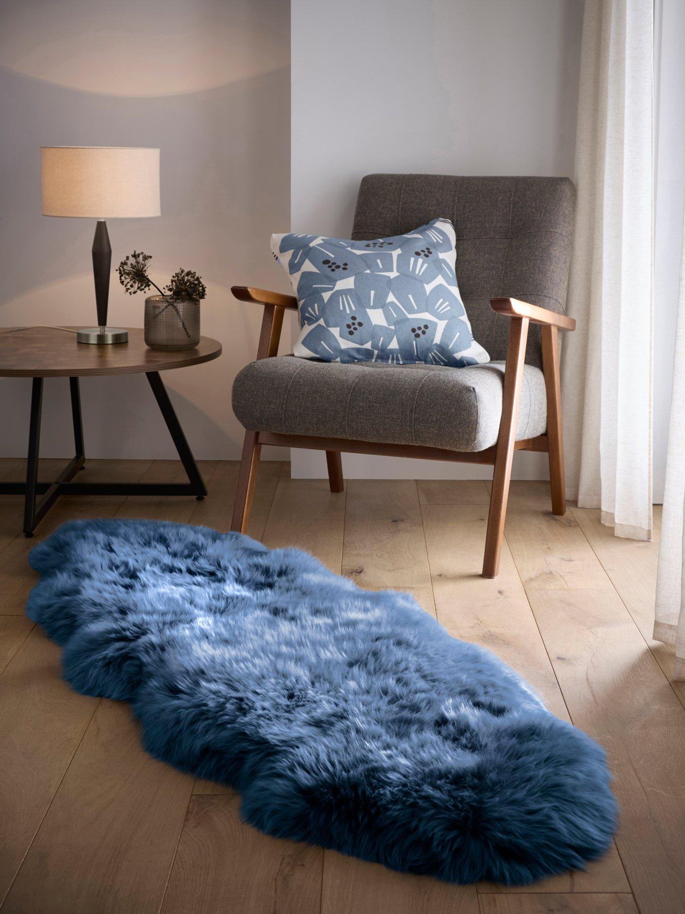The Very Collection Genuine Sheepskin Wool Rug - Double