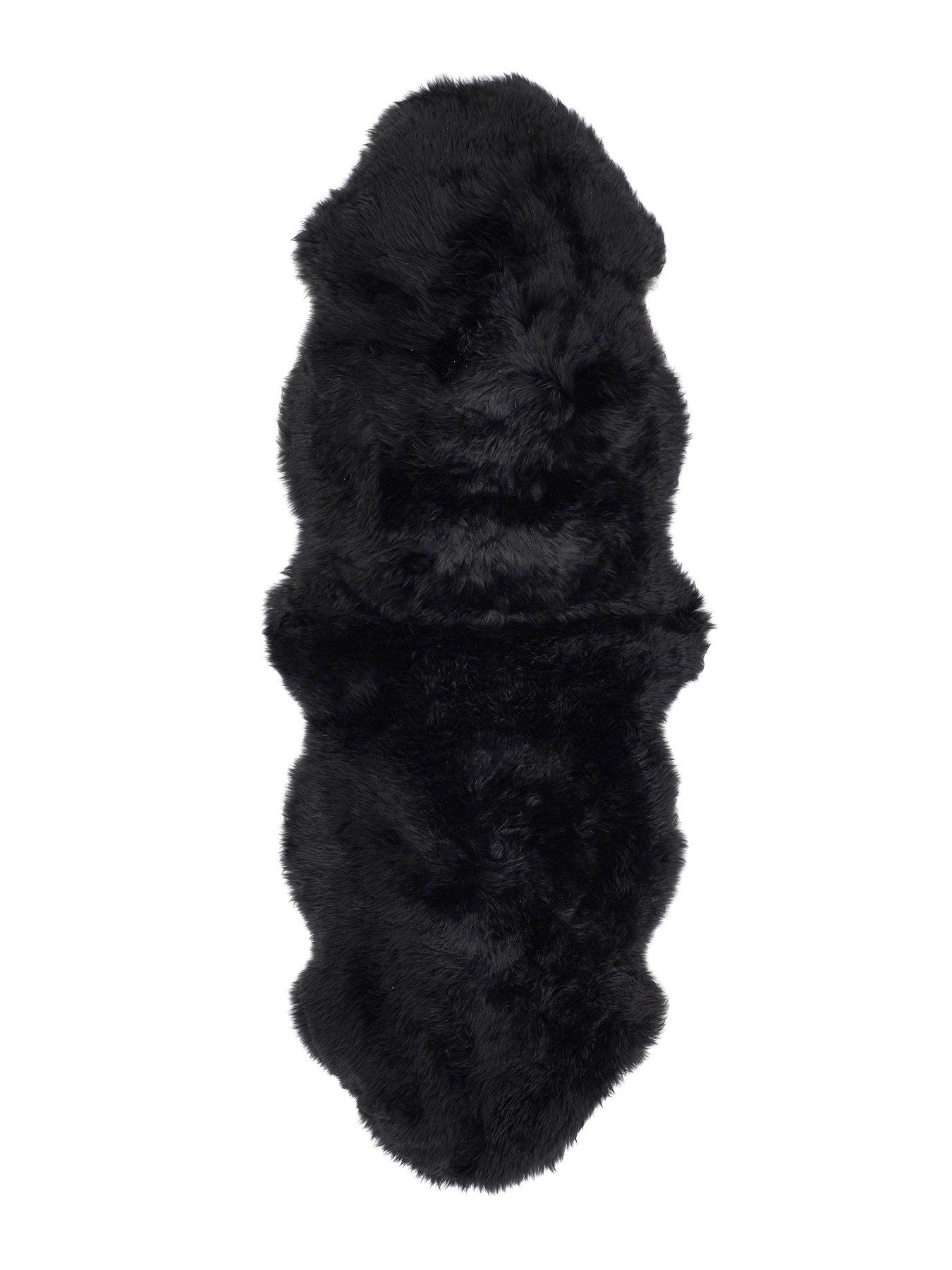  image of very-home-genuine-sheepskin-wool-rug-double