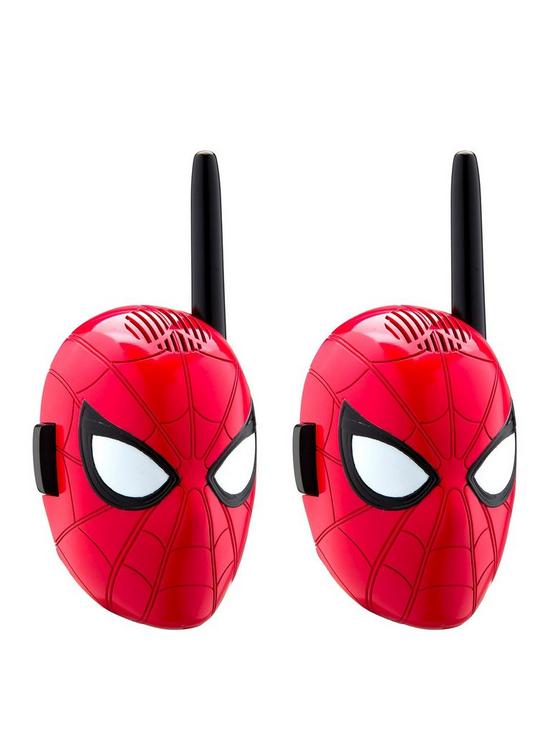 front image of ekids-spiderman-walkie-talkies
