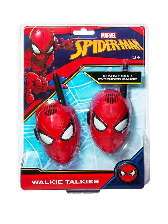 back image of ekids-spiderman-walkie-talkies