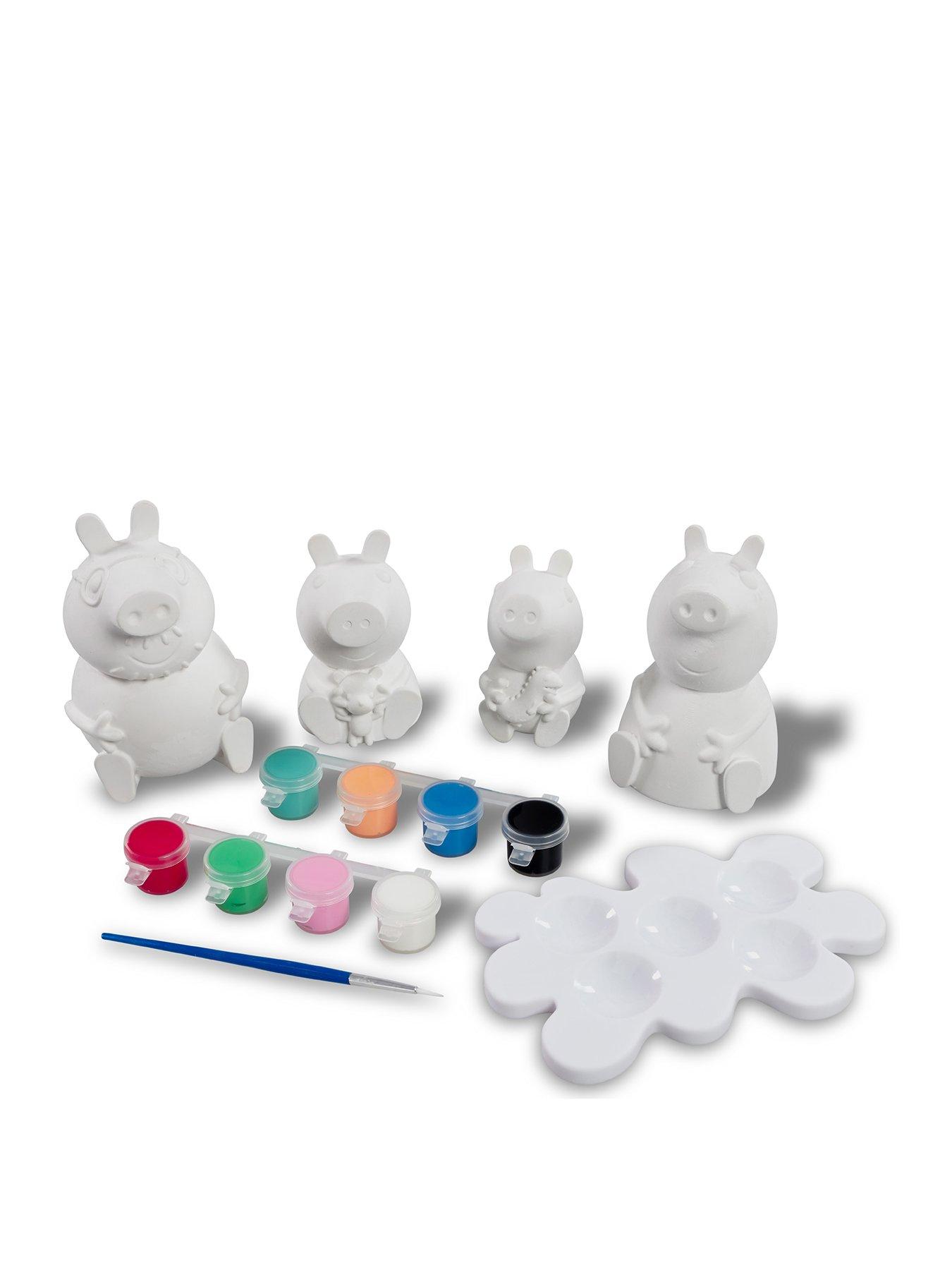 Peppa Pig Paint Up Plaster Figures