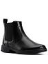 clarks-girls-youth-loxham-high-ankle-boot-school-shoes-blacknbspfront