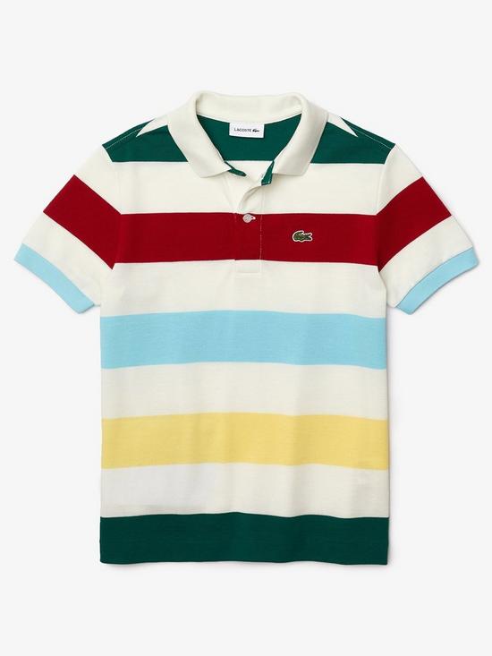 front image of lacoste-boysnbspstriped-cotton-piqueacute-regular-fit-polo-shirt-multibr-nbsp