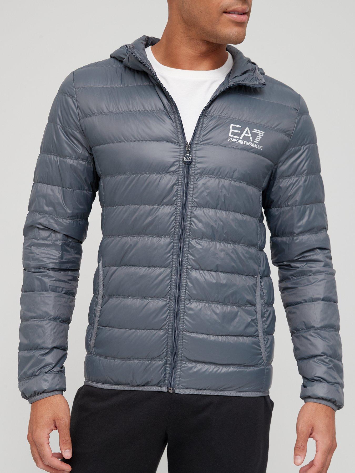 Grey ea7 deals jacket