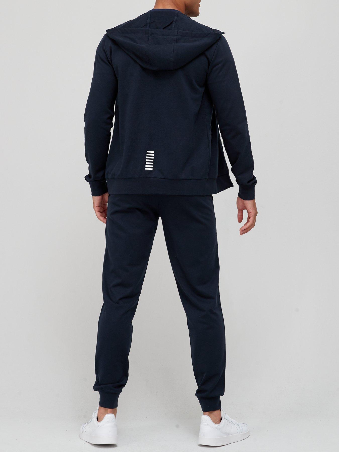 Emporio armani ea7 overhead hooded clearance tracksuit