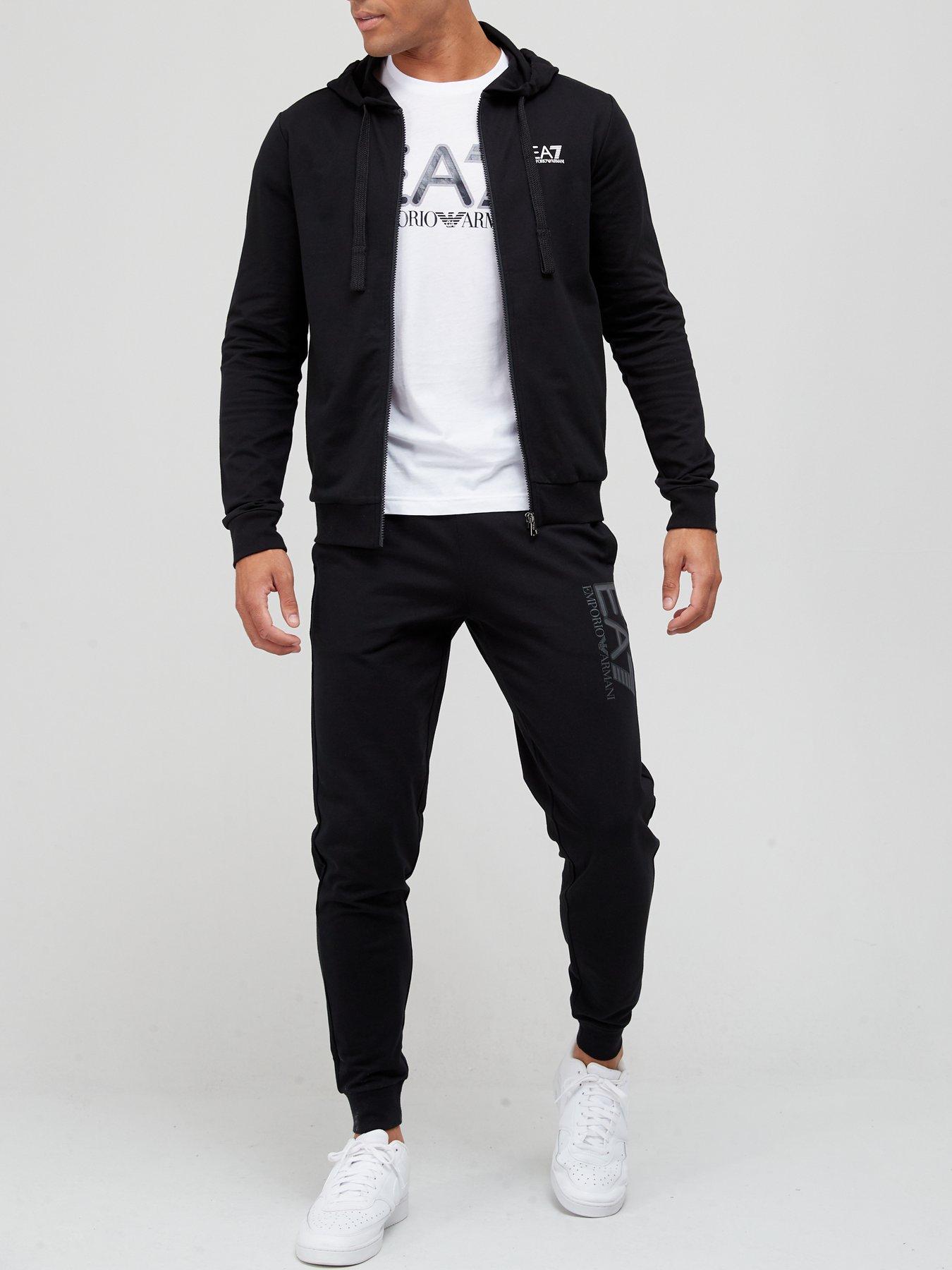 Ea7 mens hoodie hotsell