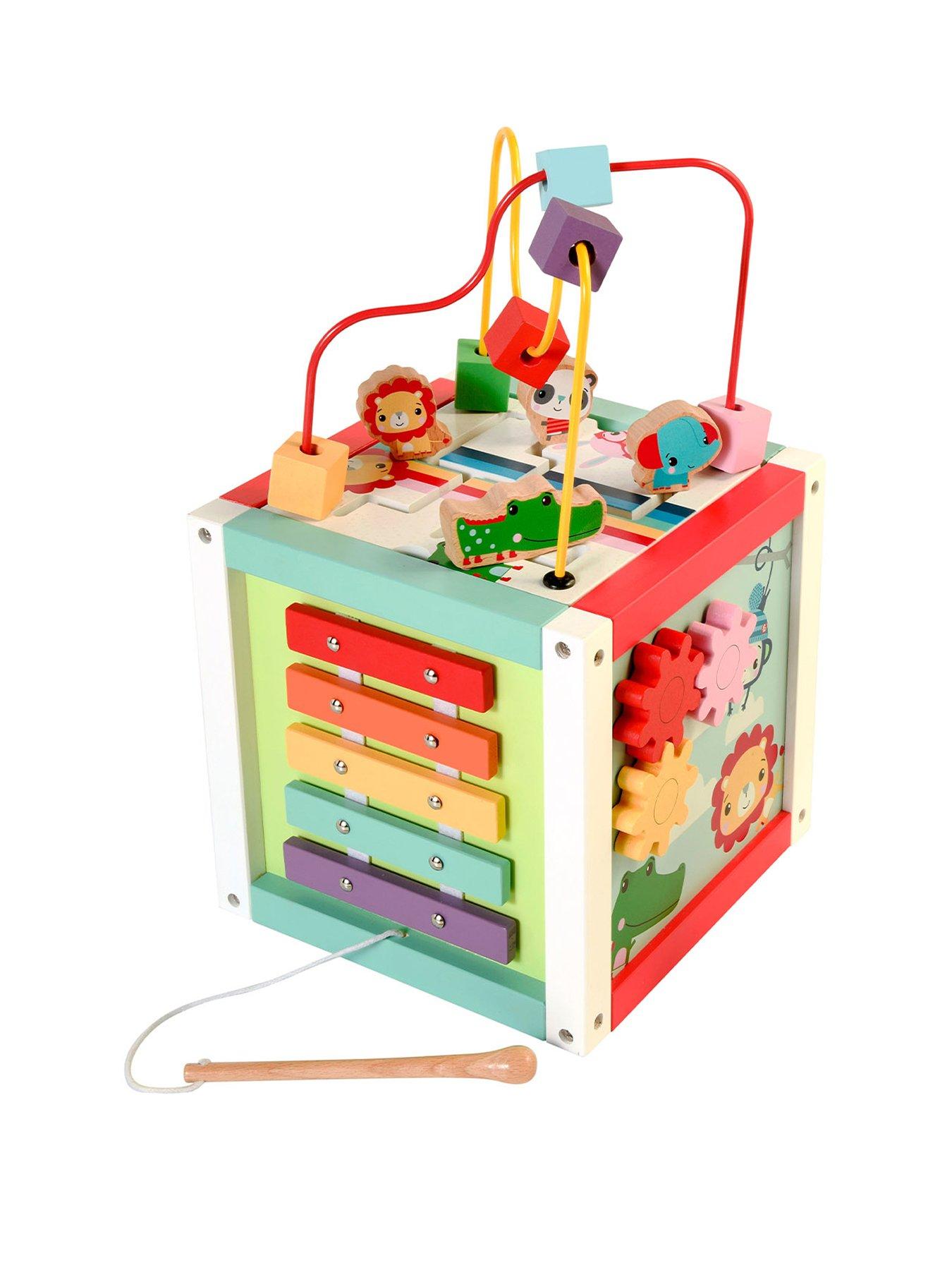 Fisher-Price Fisher Price Wooden Activity Cube | littlewoods.com