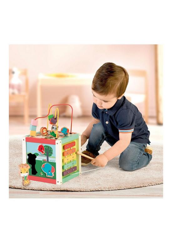 back image of fisher-price-fisher-price-wooden-activity-cube