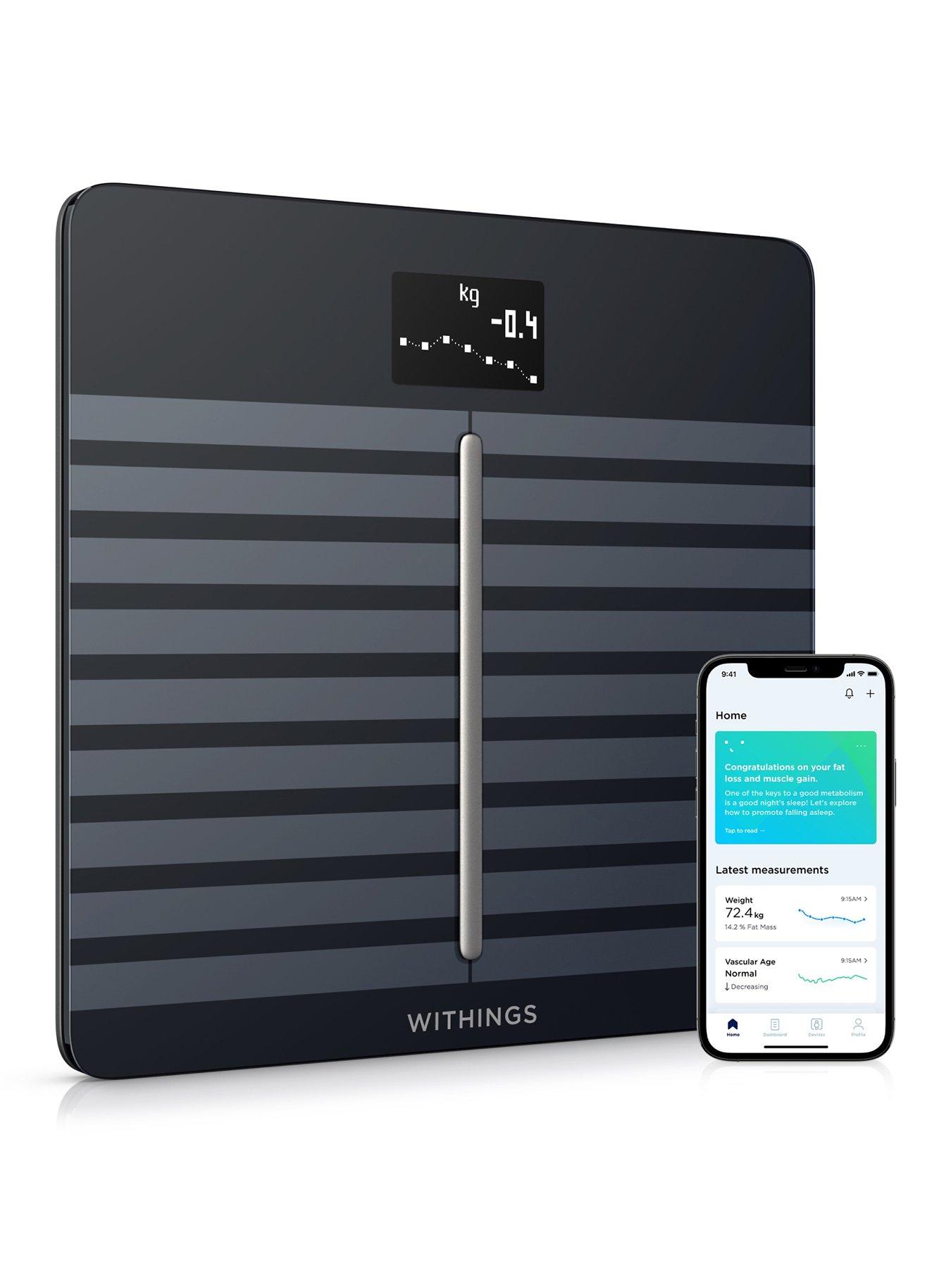 Withings Body Cardio WiFi Body Composition Smart Scale with Heart