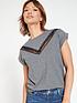 image of v-by-very-lace-trim-t-shirt-charcoal