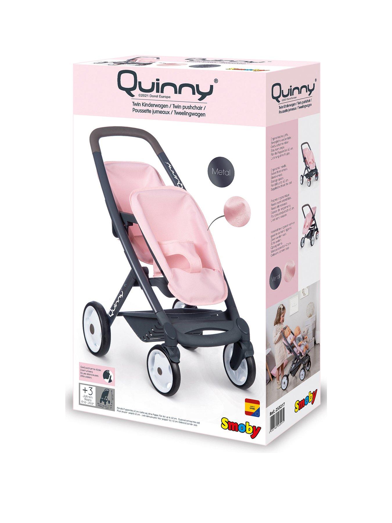 Light Pink Twin Doll Pushchair