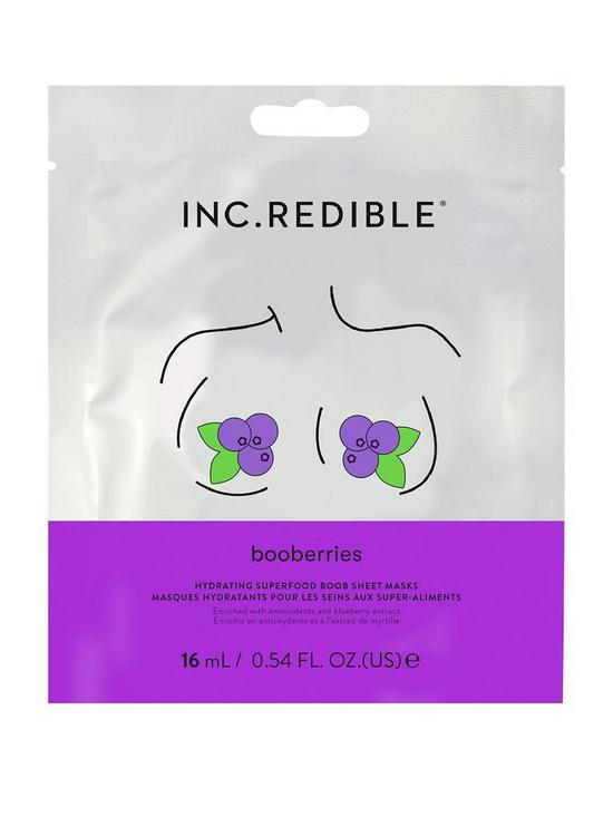 front image of nails-inc-booberries-boob-mask