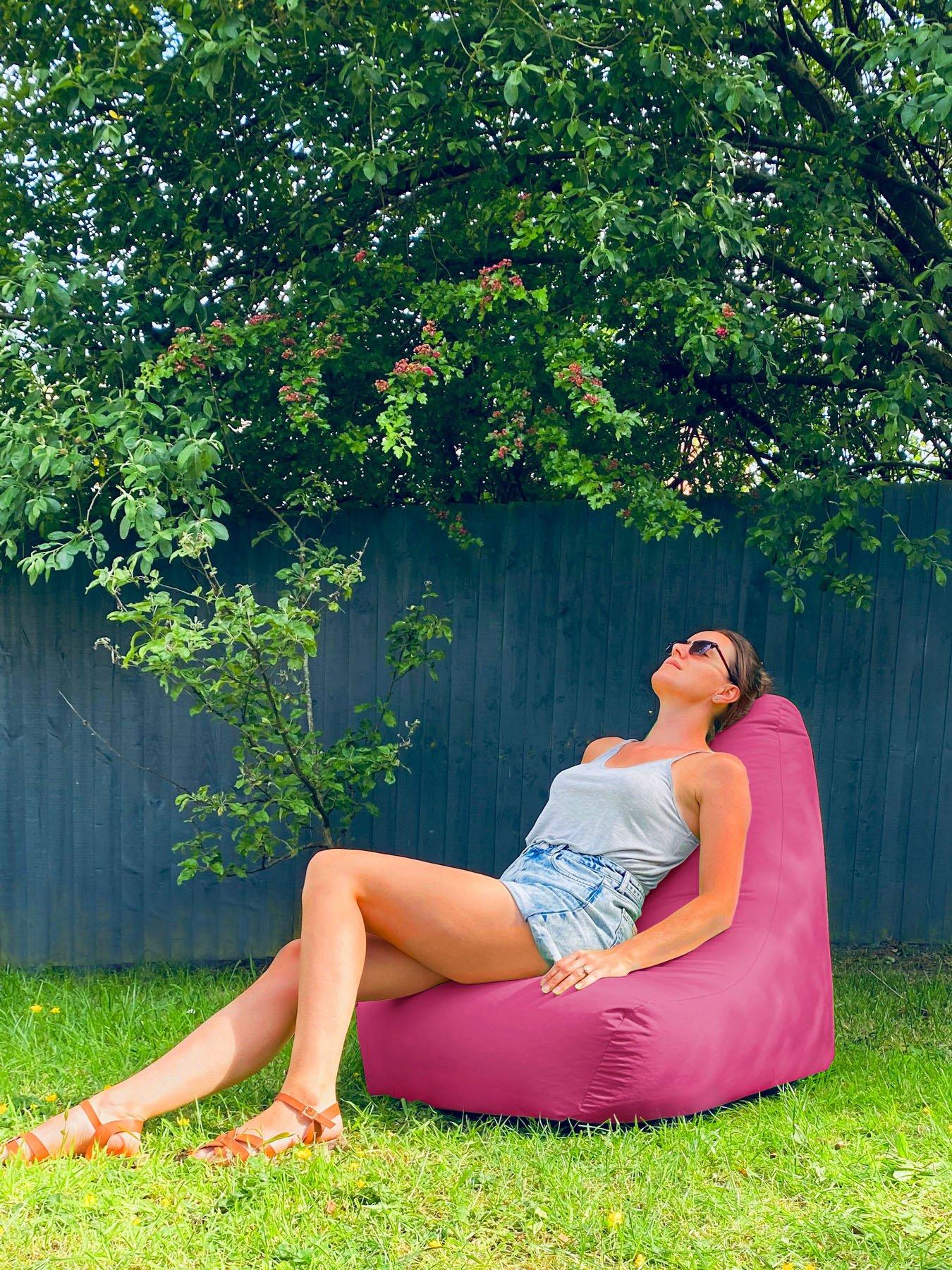 rucomfy Indoor/Outdoor Large Beanbag Chair