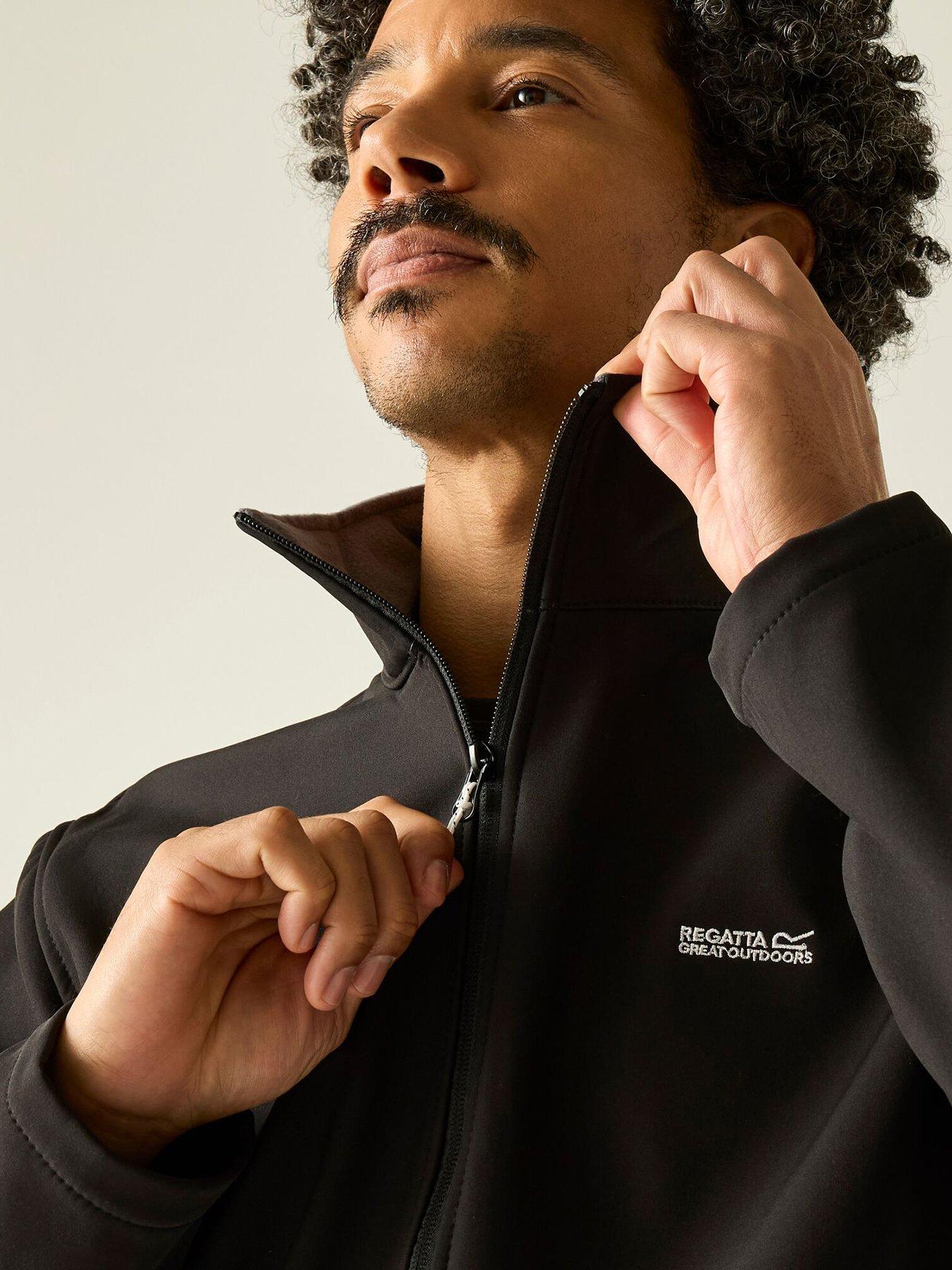 Image 4 of 6 of Regatta Cera Softshell Jacket - Black