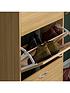  image of vida-designs-shay-3-drawer-shoe-cabinet
