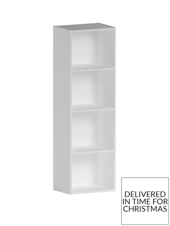 stillFront image of vida-designs-oxford-4-tier-cube-bookcase