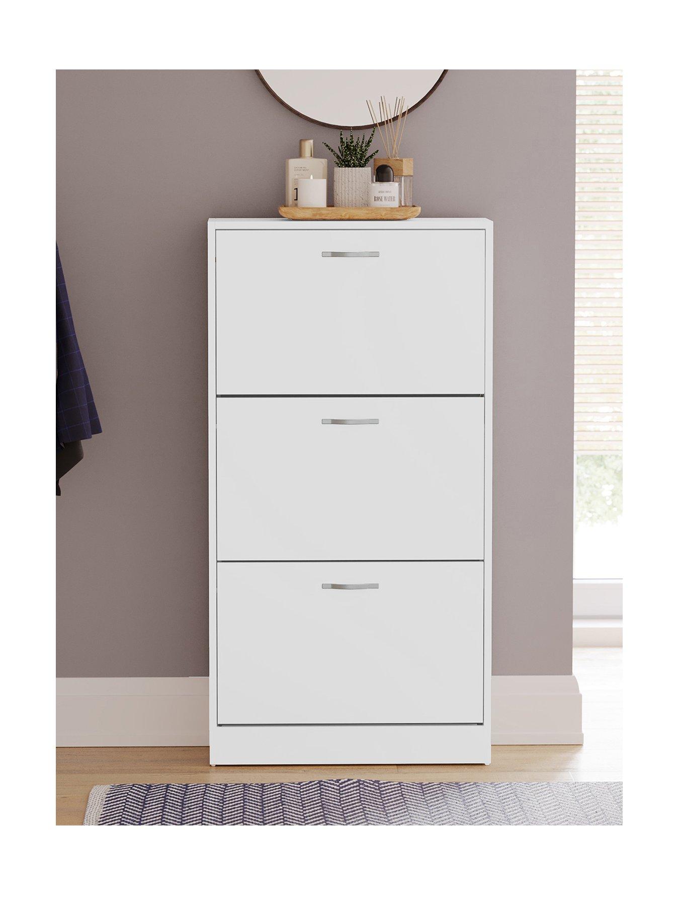 Vida Designs Shay 3 Drawer Shoe