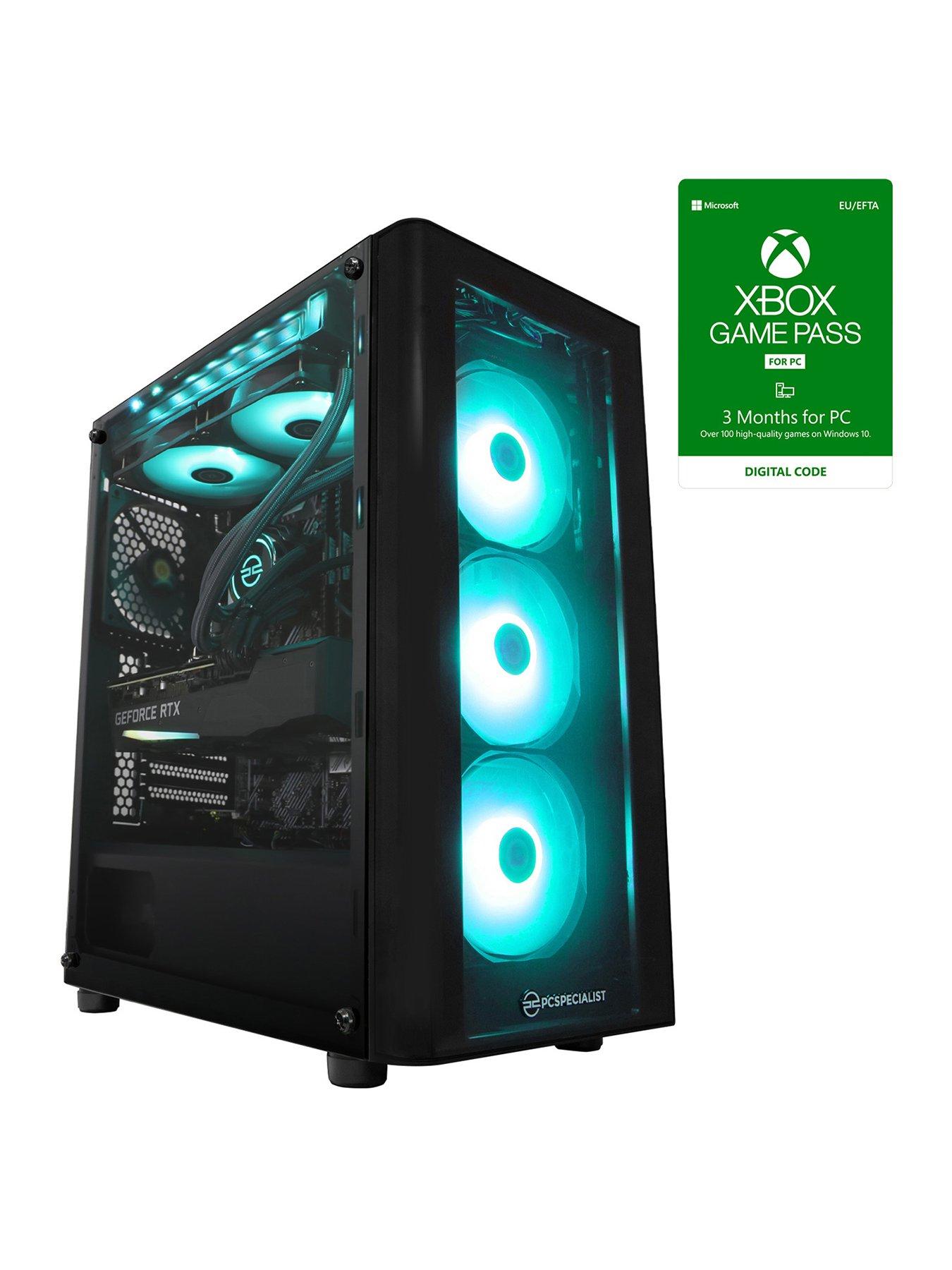 Pc Specialist Cypher Srt Gaming Pc Geforce Rtx 3070 Intel Core I7 16gb Ram 512gb Ssd 3tb Hdd With 3 Month Xbox Game Pass For Pc Littlewoods Com