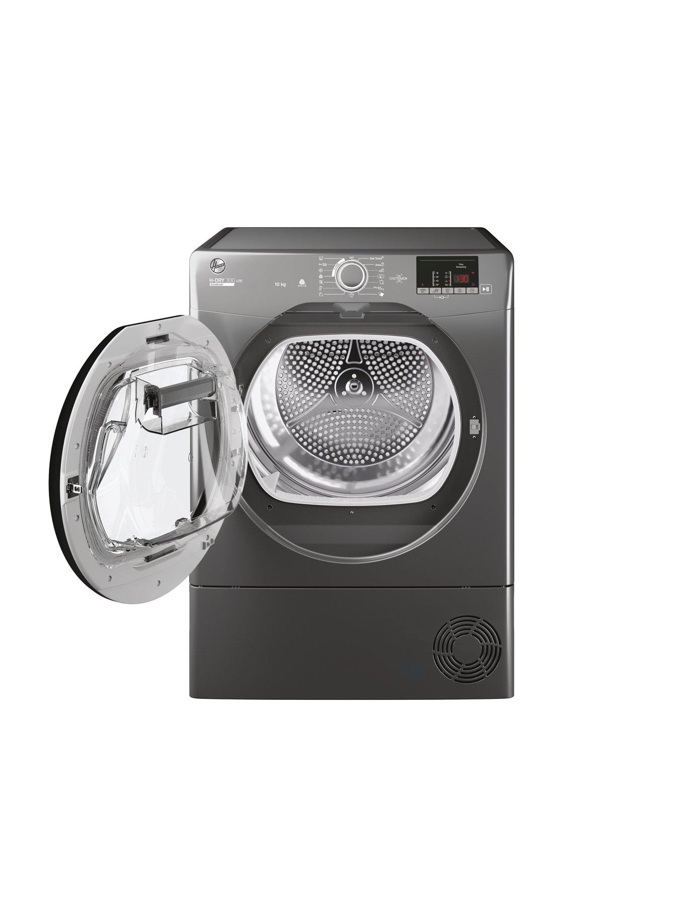 Hoover HDRY 300 HLE C10DCER80 10kg Condenser Tumble Dryer, with Wifi