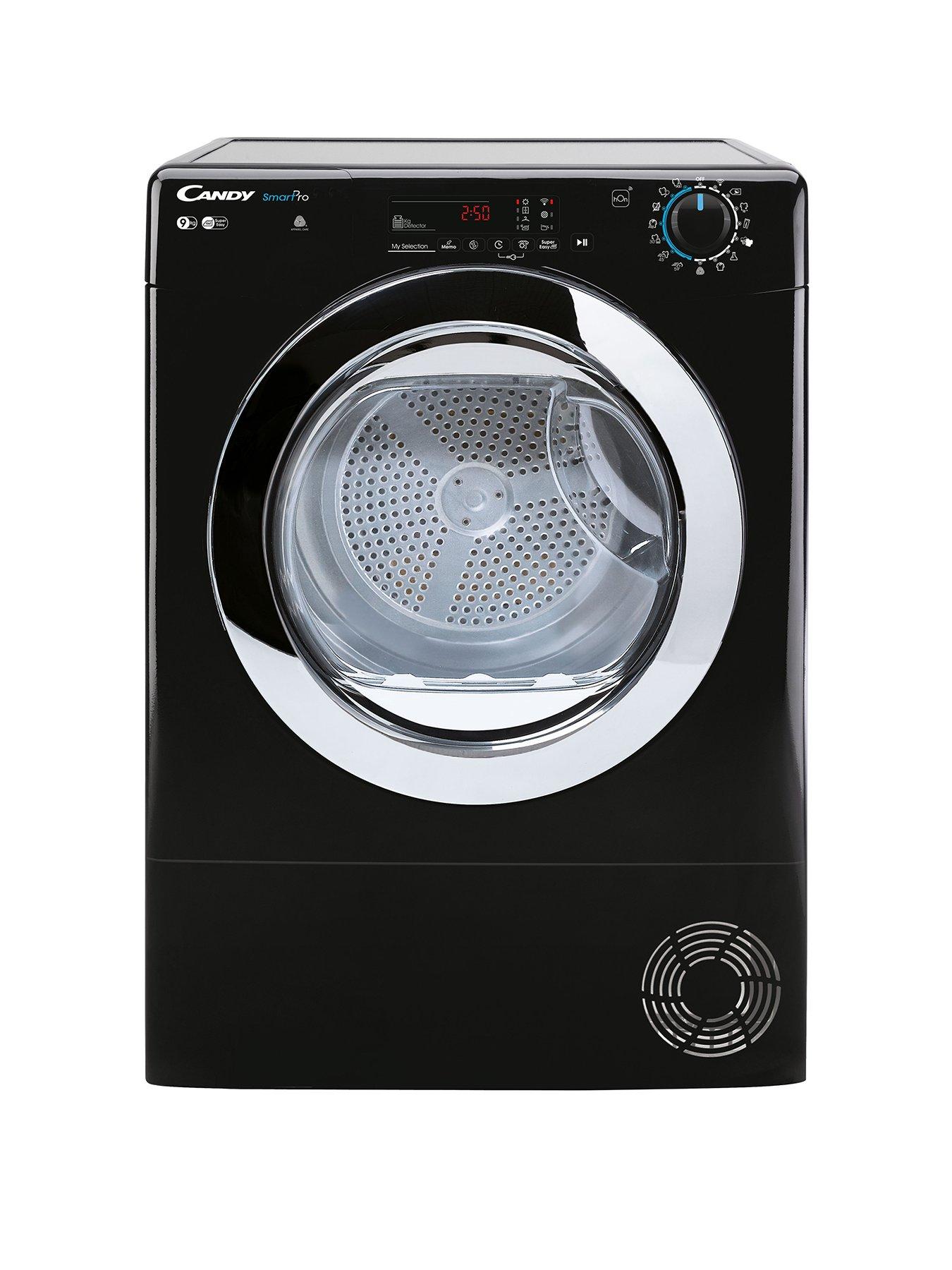 Candy Smart Pro CSOE C9DCGB 9kg Condenser Tumble Dryer Black