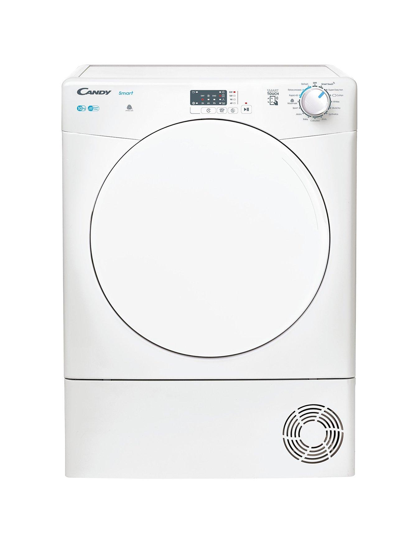 Image 1 of 6 of Candy Smart CSE C10LF - 80 10kg Condenser Tumble Dryer - White
