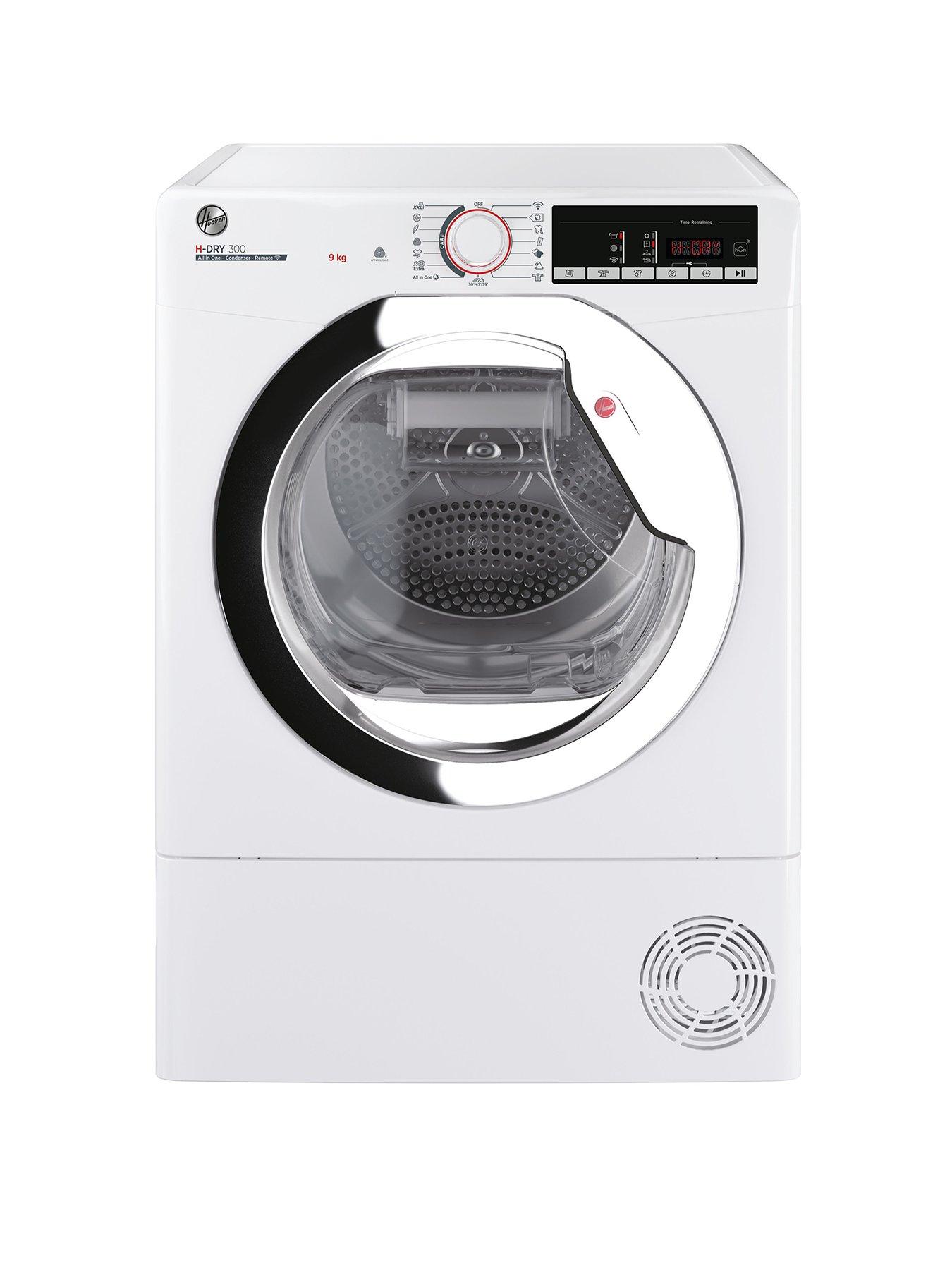 Hoover HDRY 300 HLE C9TCE80 9kg Condenser Tumble Dryer, with Wifi
