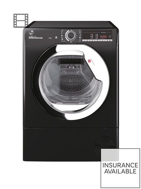 hoover-h-dry-300-hle-c9tceb-80-9kg-condenser-tumble-dryernbspwith-wi-fi-connectivity-black