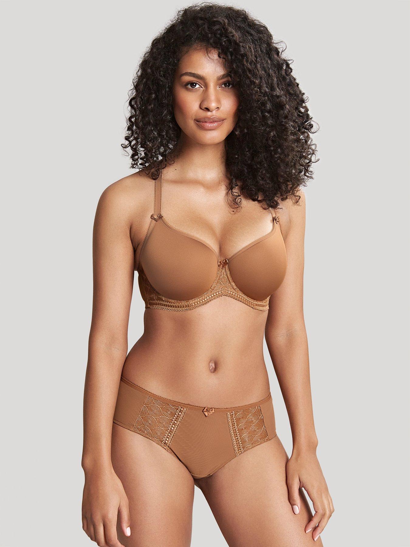 undefined Cari Moulded Spacer T Shirt Bra - Caramel