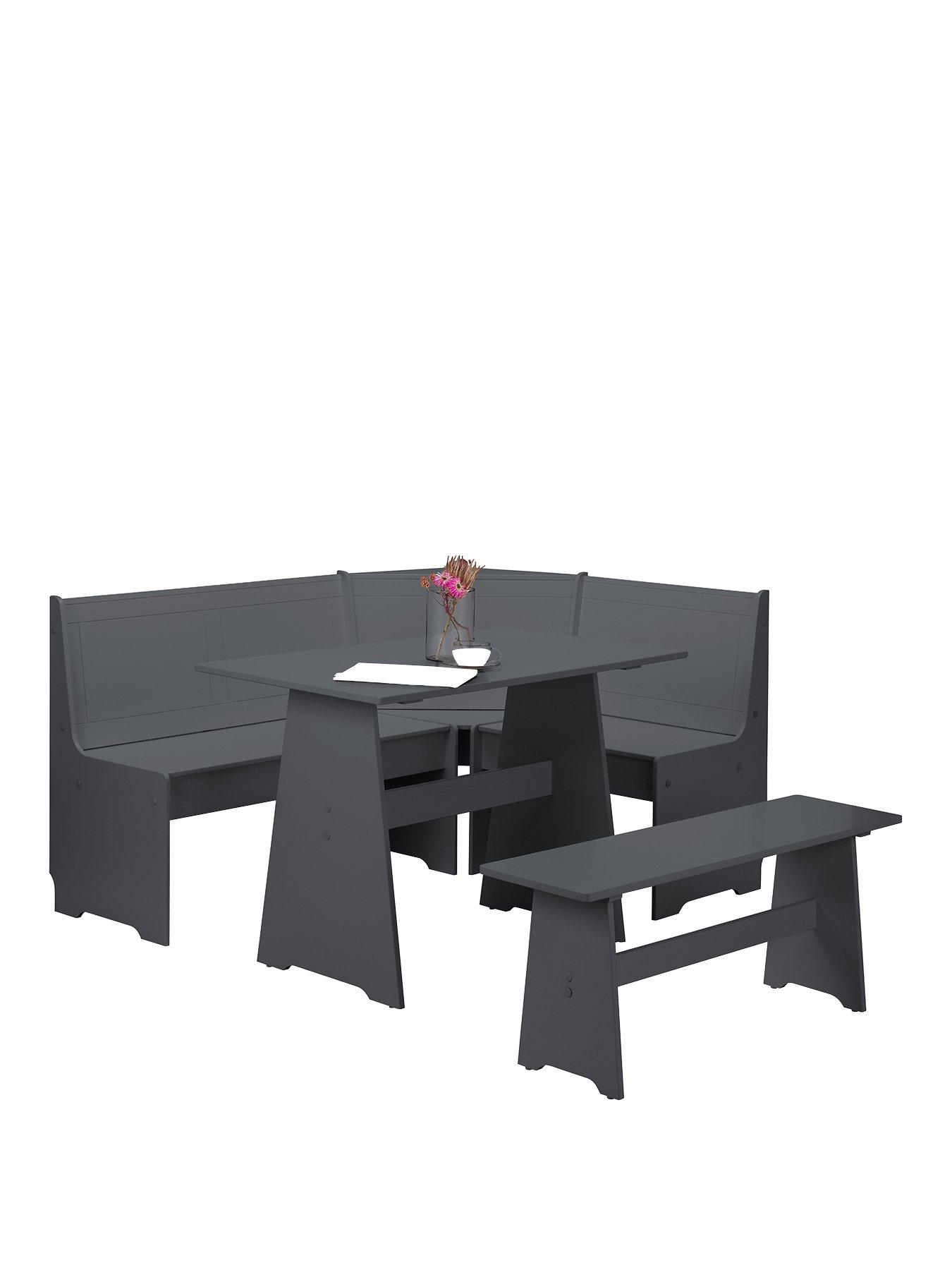 stillFront image of julian-bowen-newport-109-cmnbspdining-table-bench-andnbspcorner-storage-benchnbsp--anthracite