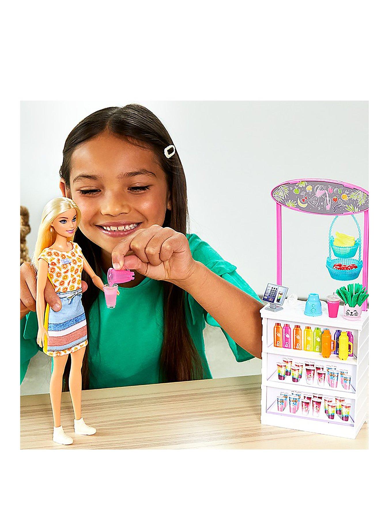 Barbie Smoothie Bar Playset with Blonde Barbie Doll