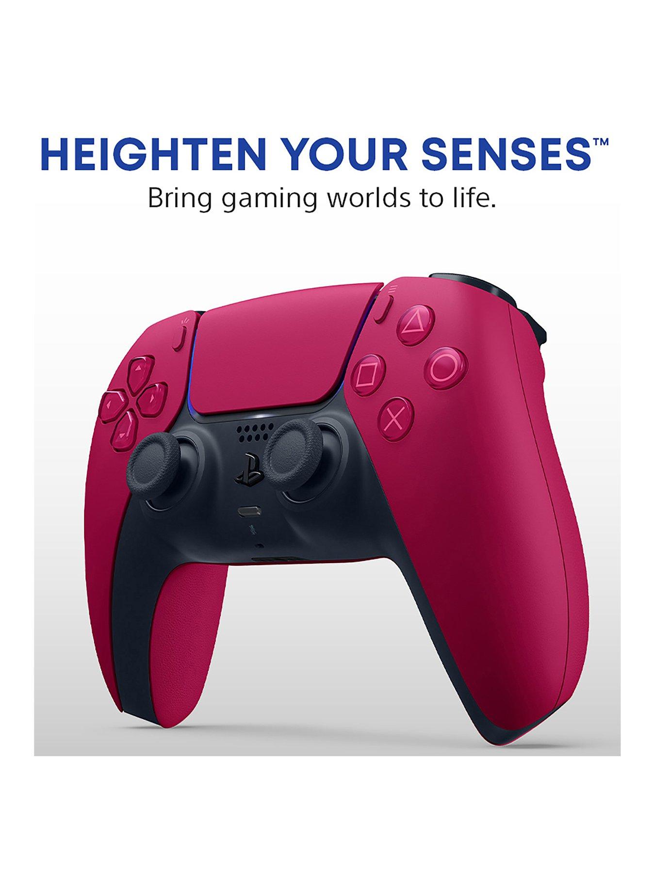 Image 2 of 8 of PlayStation 5 DualSense Wireless Controller - Cosmic Red