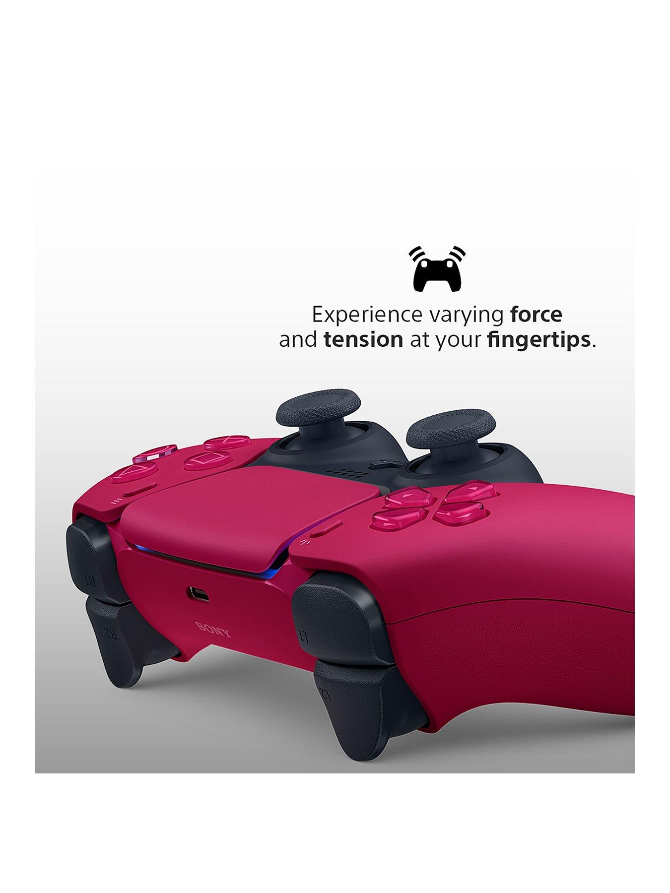 Image 3 of 8 of PlayStation 5 DualSense Wireless Controller - Cosmic Red