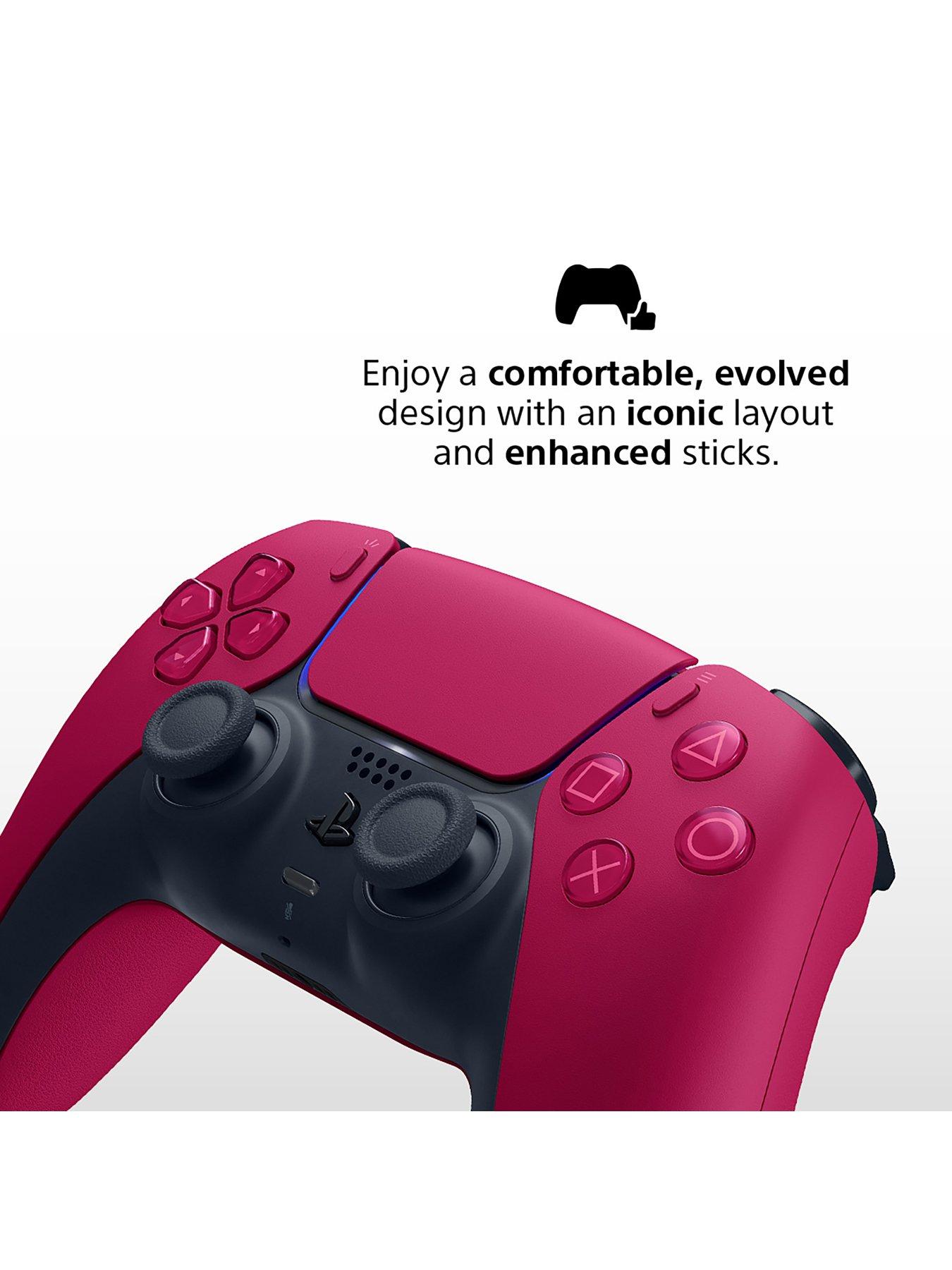 Image 6 of 8 of PlayStation 5 DualSense Wireless Controller - Cosmic Red