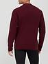 fred-perry-tipped-wool-mix-jumper-burgundystillFront