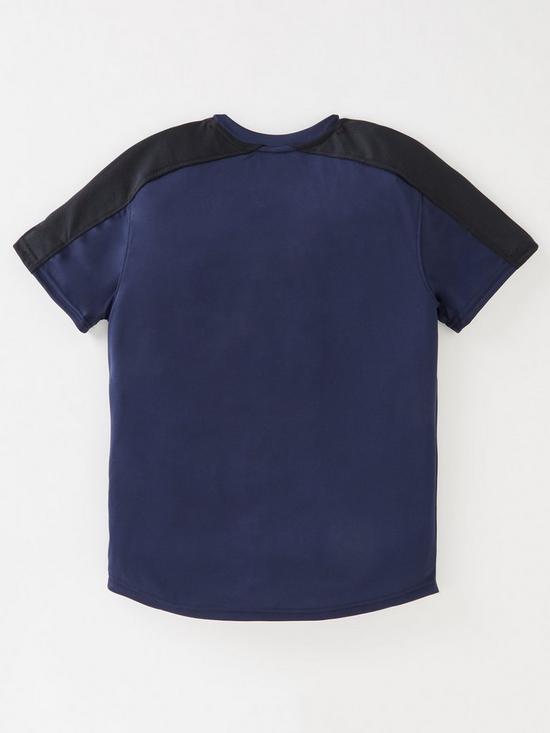 back image of under-armour-challenger-training-t-shirt-navy