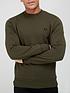 fred-perry-crew-neck-sweatshirt-greenfront