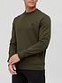 fred-perry-crew-neck-sweatshirt-greenoutfit