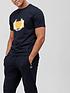 fred-perry-laurel-wreath-print-t-shirt-navyback