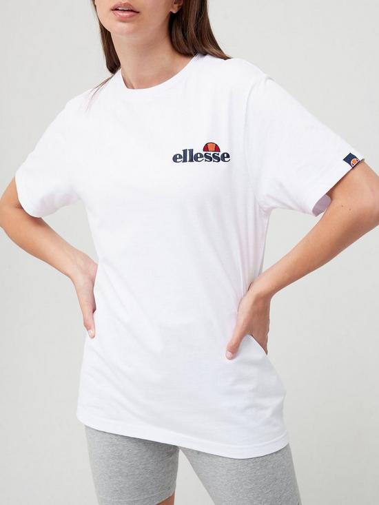 front image of ellesse-kittin-t-shirt-whitenbsp