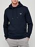 fred-perry-tipped-overhead-hoodie-navyfront