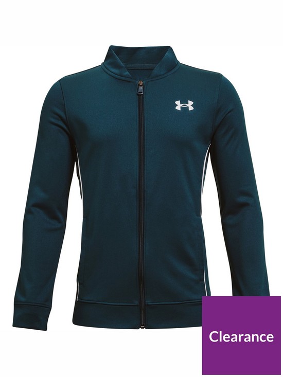 front image of under-armour-pennant-20-full-zip-track-top