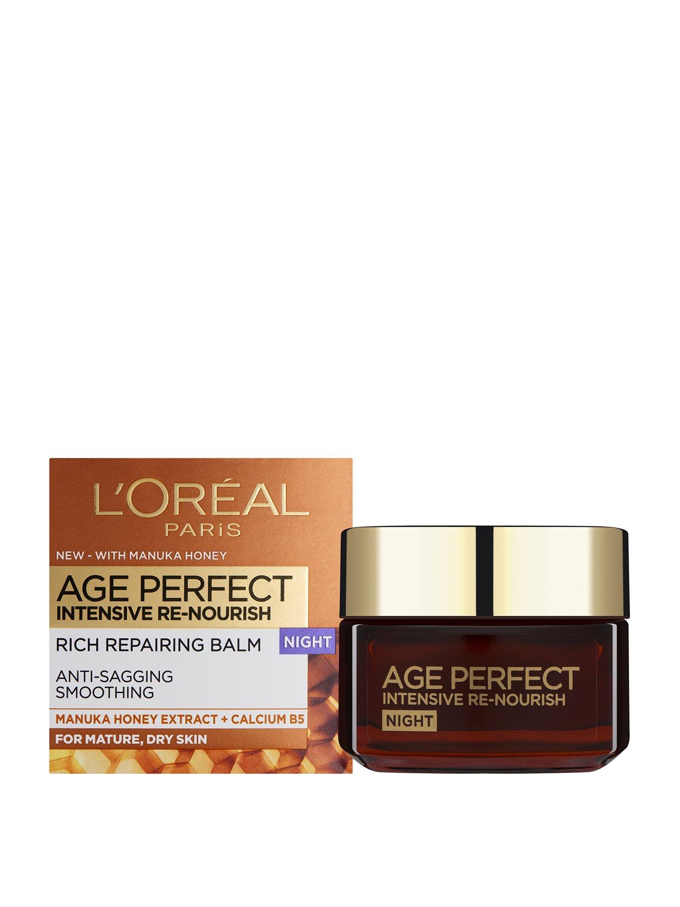  image of loreal-paris-age-perfect-intensive-renourish-manuka-honey-night-cream-for-dry-skin-50ml